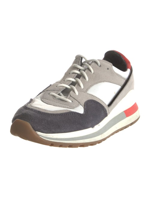 Spalwart Suede Colorblock Pattern Sneakers
