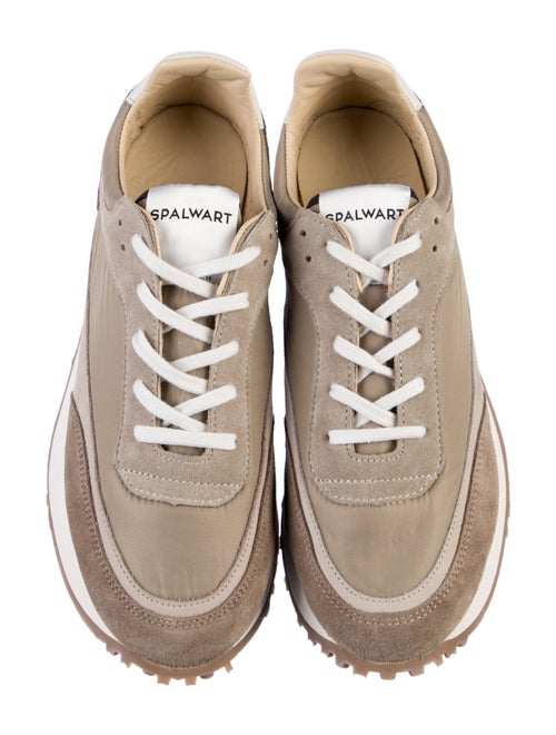 Spalwart Suede Leather Trim Embellishment Sneakers