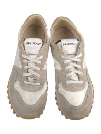 Spalwart Suede Colorblock Pattern Sneakers