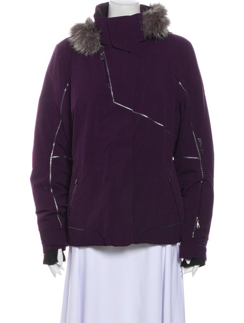 Spyder Biker Jacket Purple