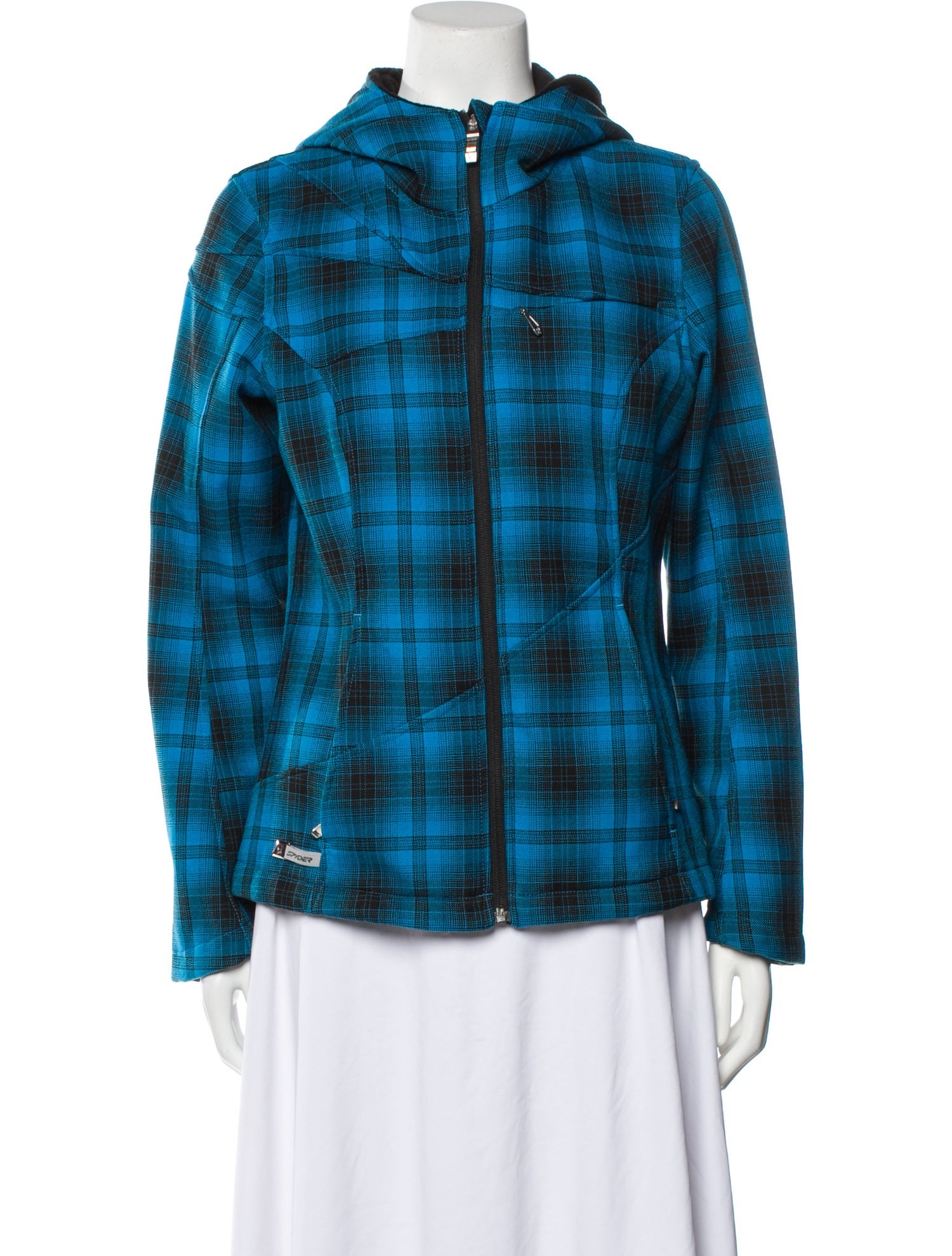 Spyder Plaid Print Jacket