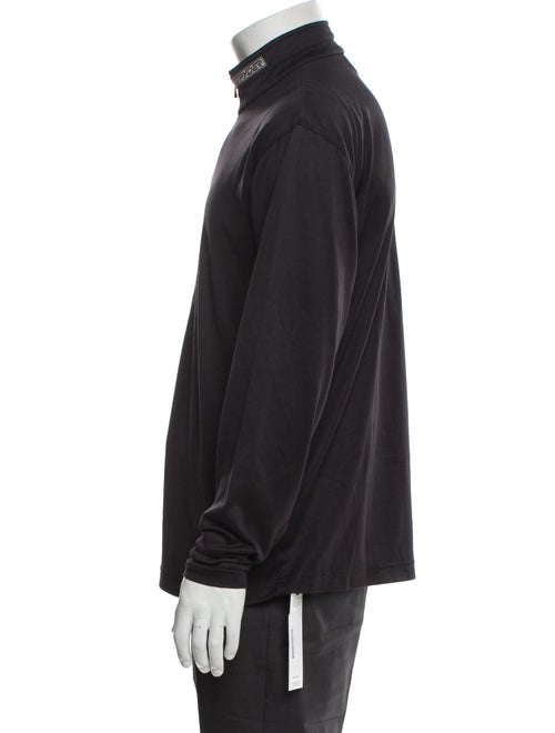 Spyder Graphic Print Turtleneck Henley