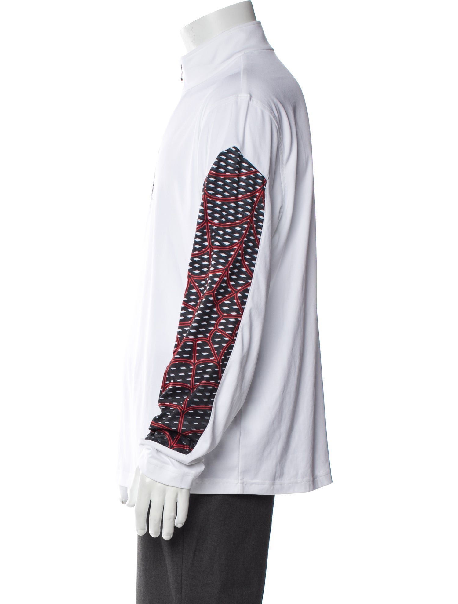 Spyder Graphic Print Mock Neck Sweatshirt