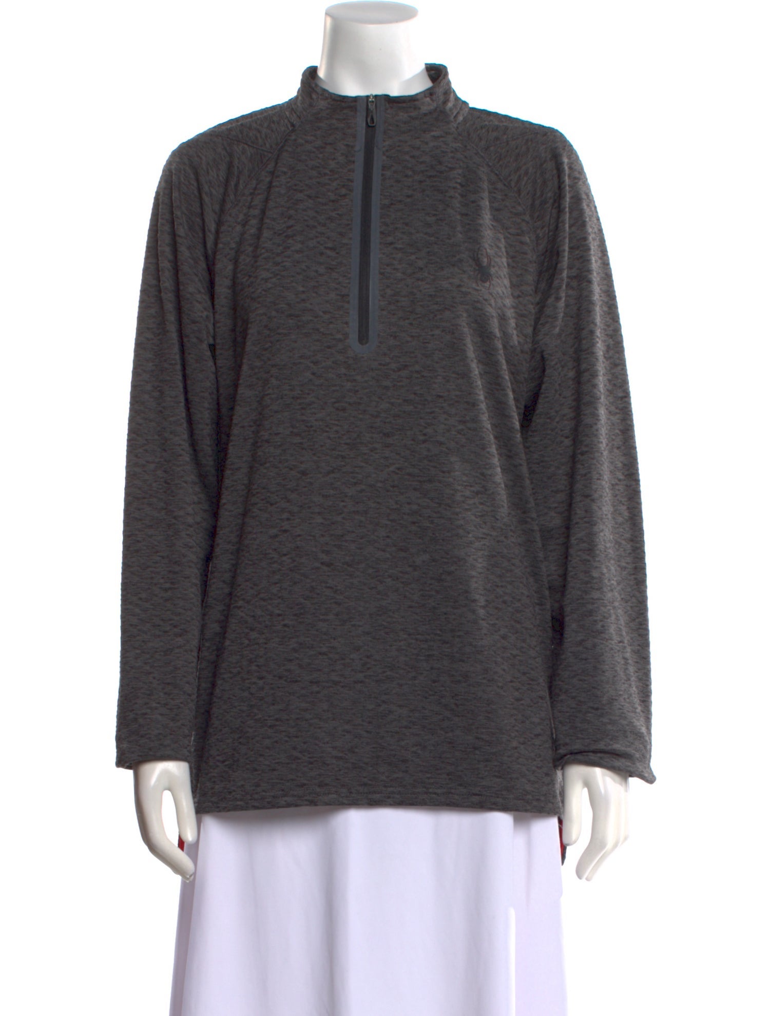 Spyder Mock Neck Long Sleeve Sweatshirt