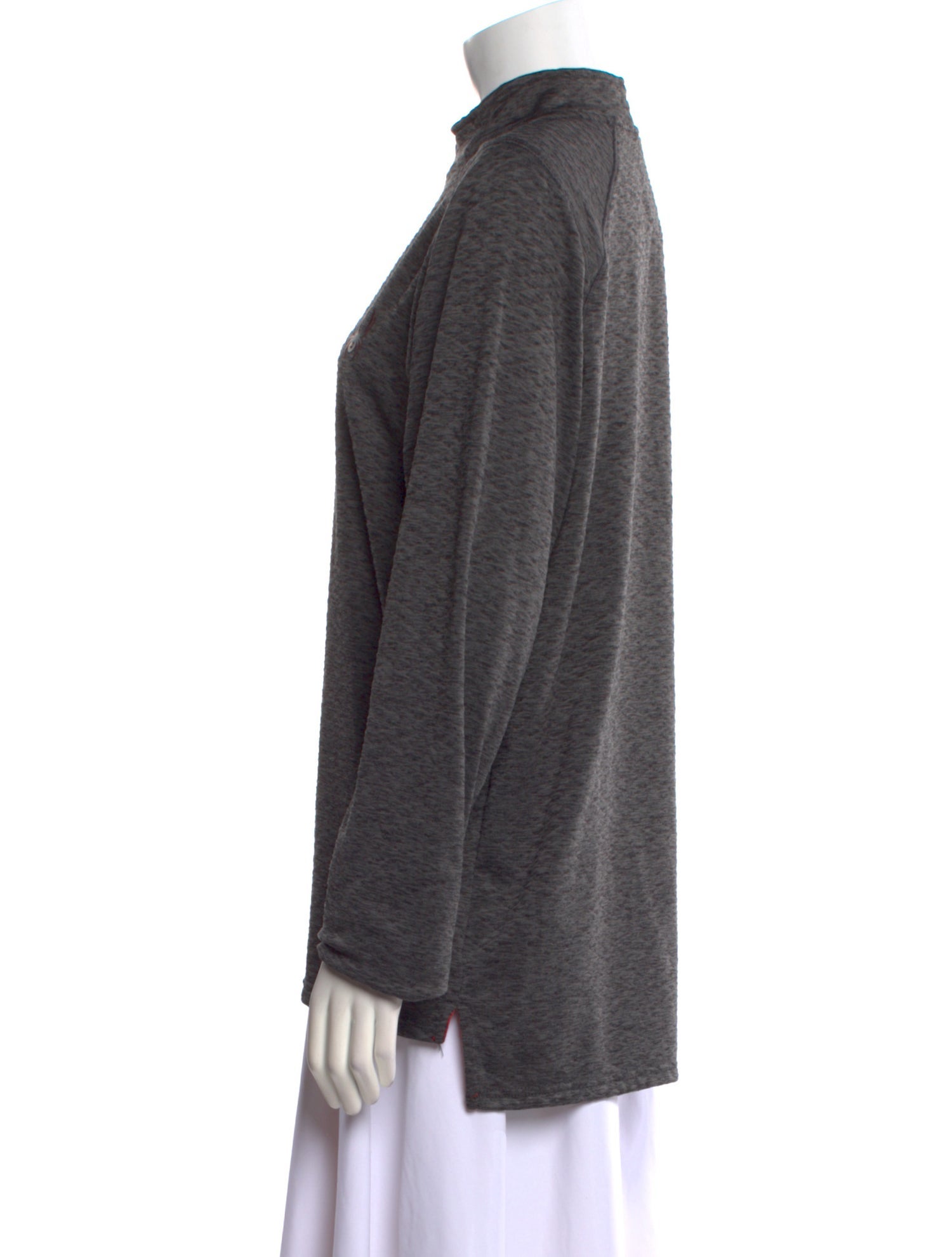 Spyder Mock Neck Long Sleeve Sweatshirt