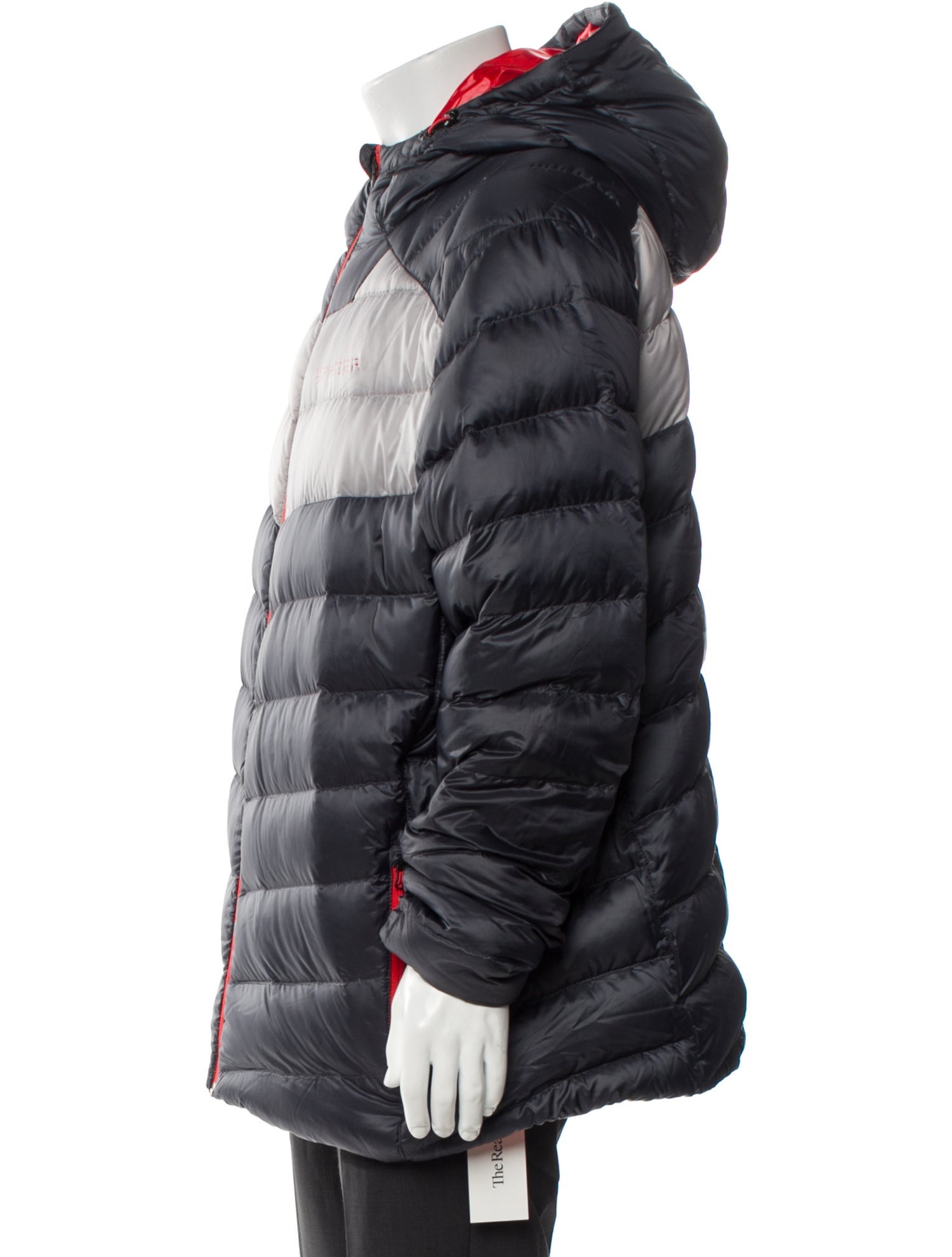 Spyder Colorblock Pattern Puffer Coat w/ Tags