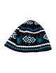 Spyder Patterned Logo Knit Hat