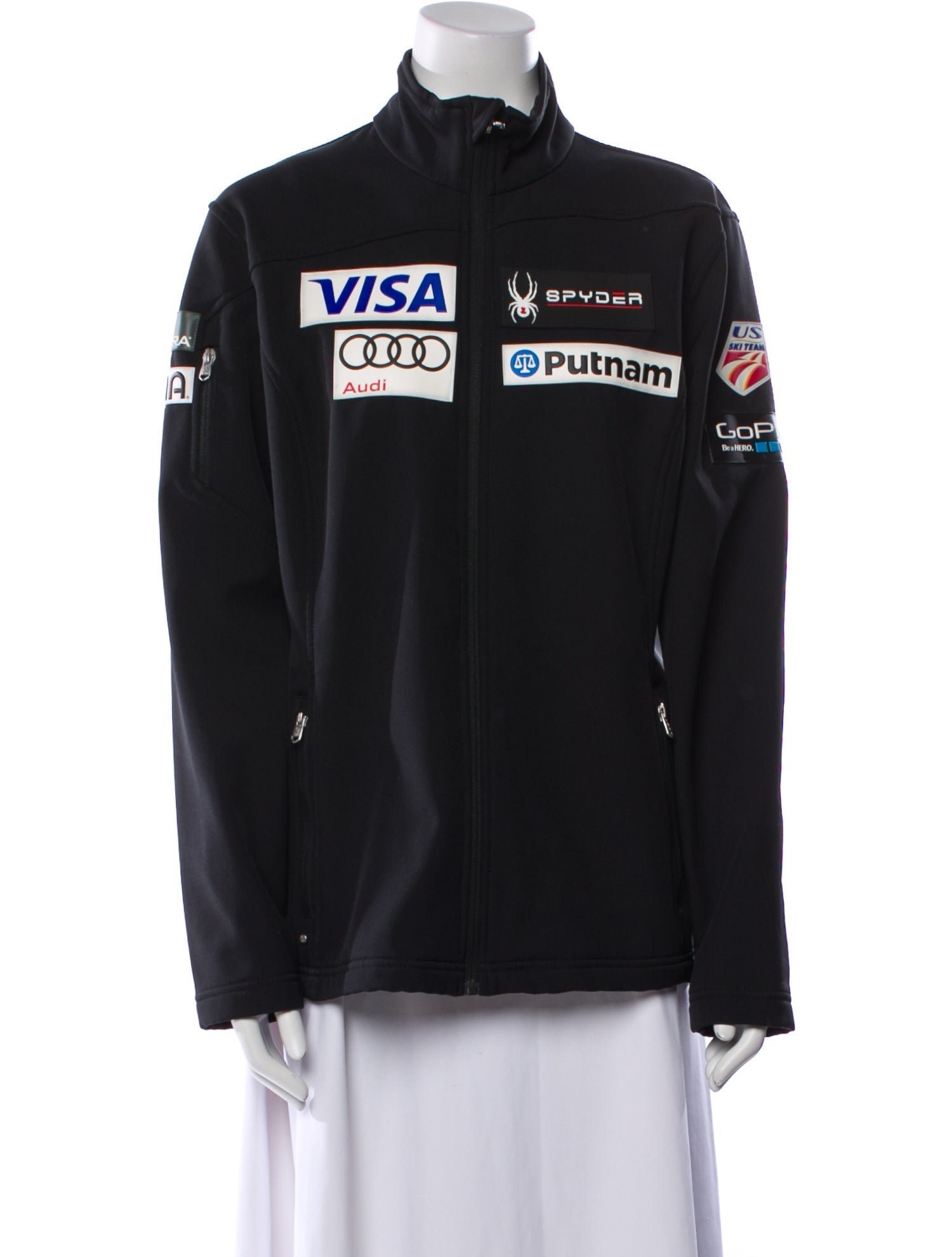 Spyder Graphic Print Windbreaker