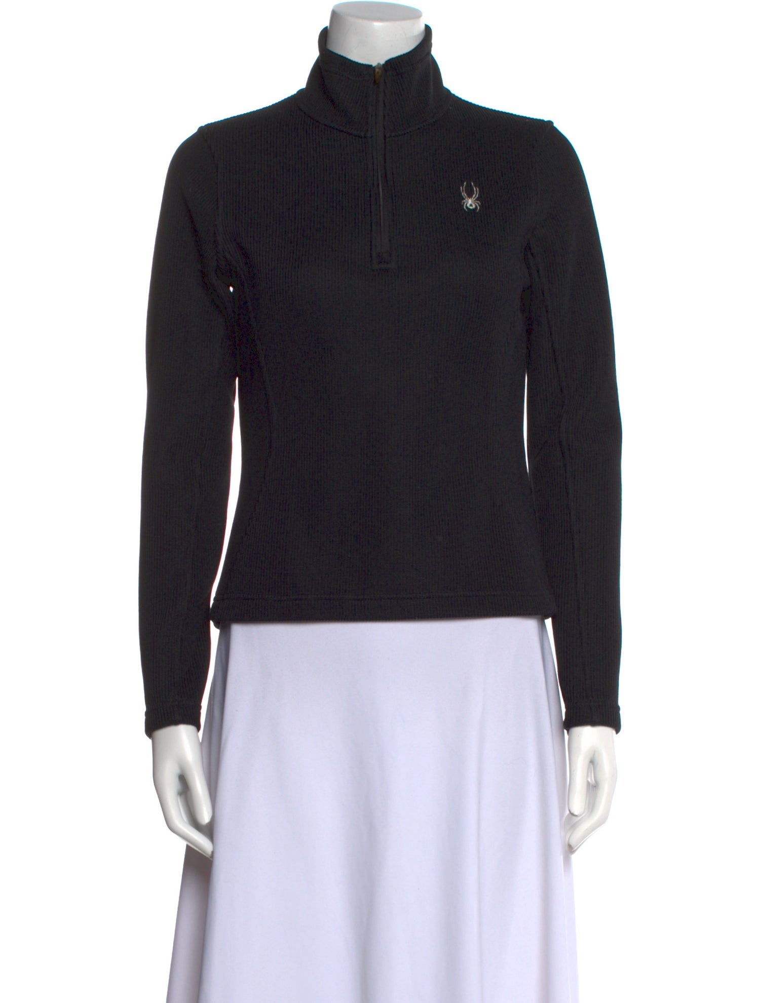 Spyder Mock Neck Long Sleeve Sweatshirt