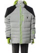 Spyder Colorblock Pattern Puffer Coat