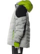 Spyder Colorblock Pattern Puffer Coat