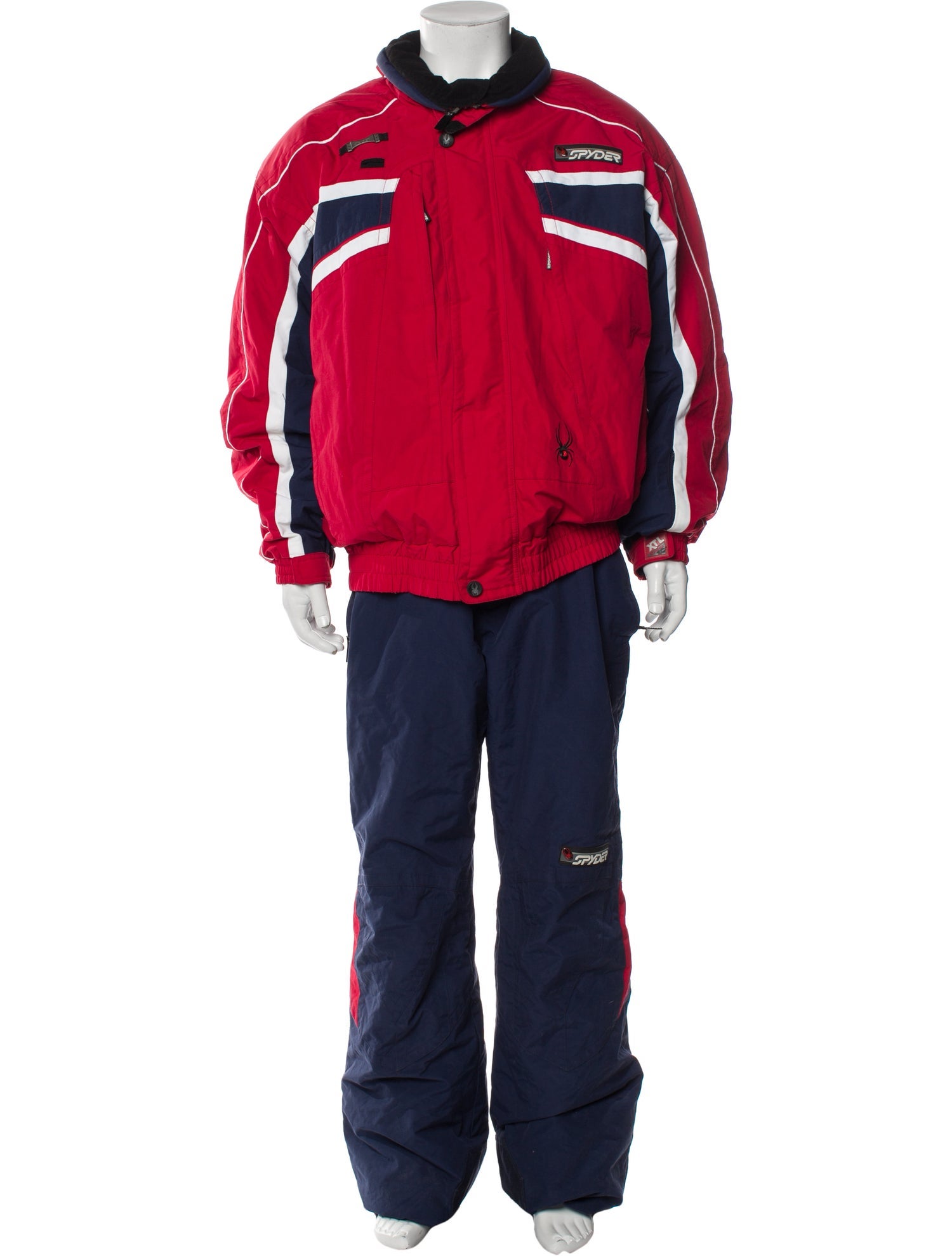 Spyder Colorblock Pattern Parka