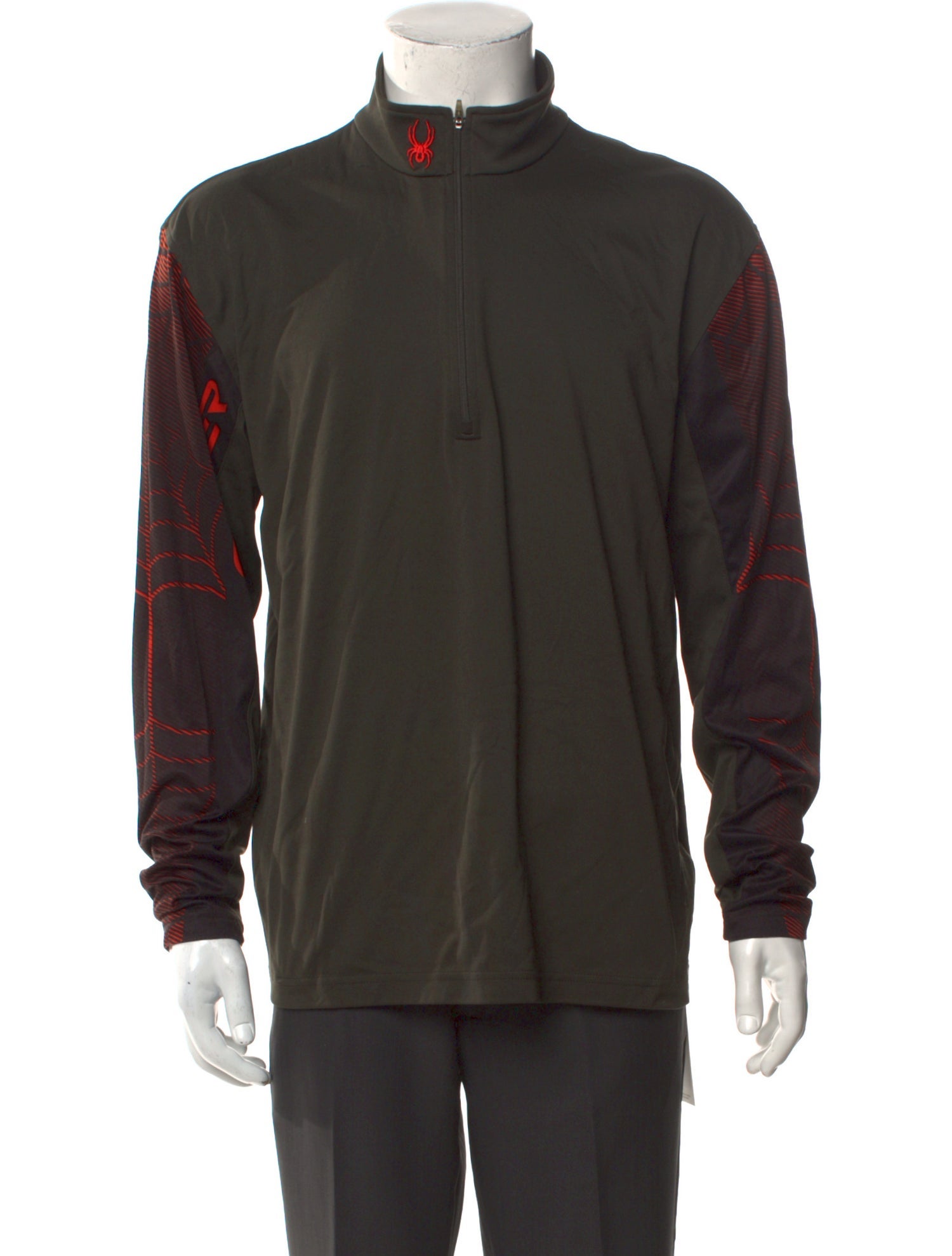 Spyder Mock Neck Long Sleeve Sweatshirt