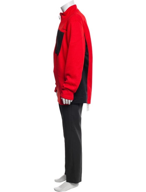 Spyder Colorblock Pattern Turtleneck Polo Sweater