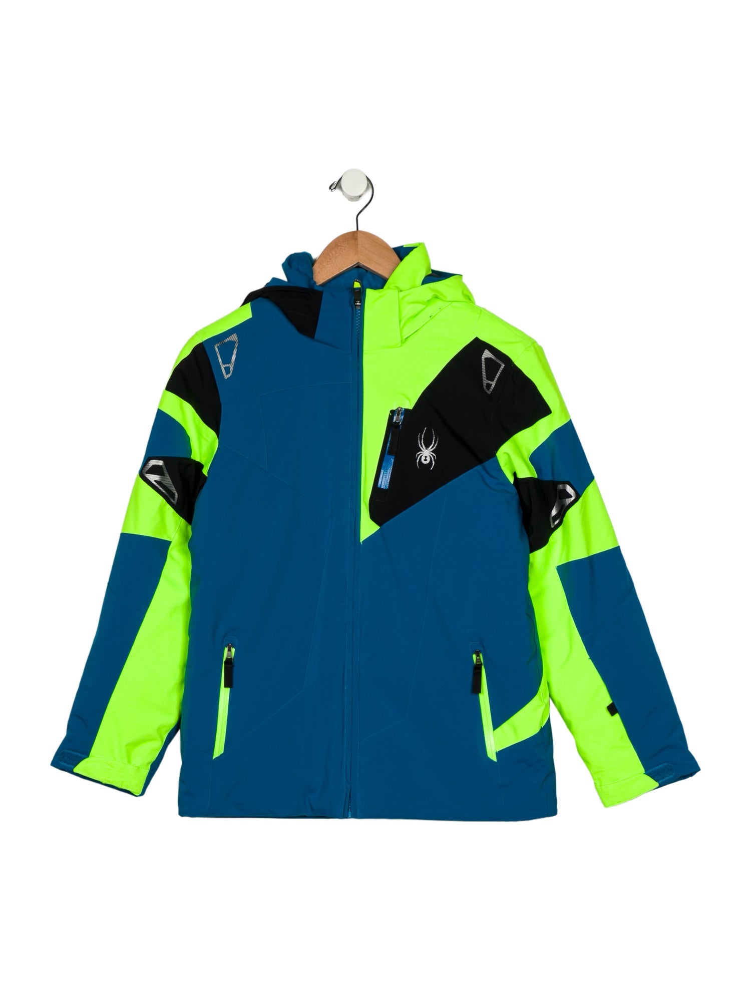 Spyder Kids Blue Nylon Jacket