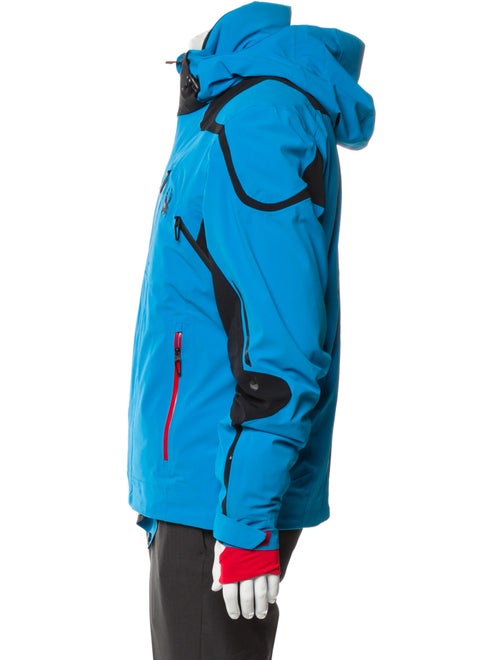 Spyder Nylon Colorblock Pattern Parka