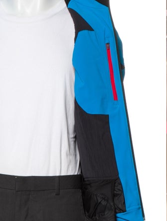 Spyder Nylon Colorblock Pattern Parka