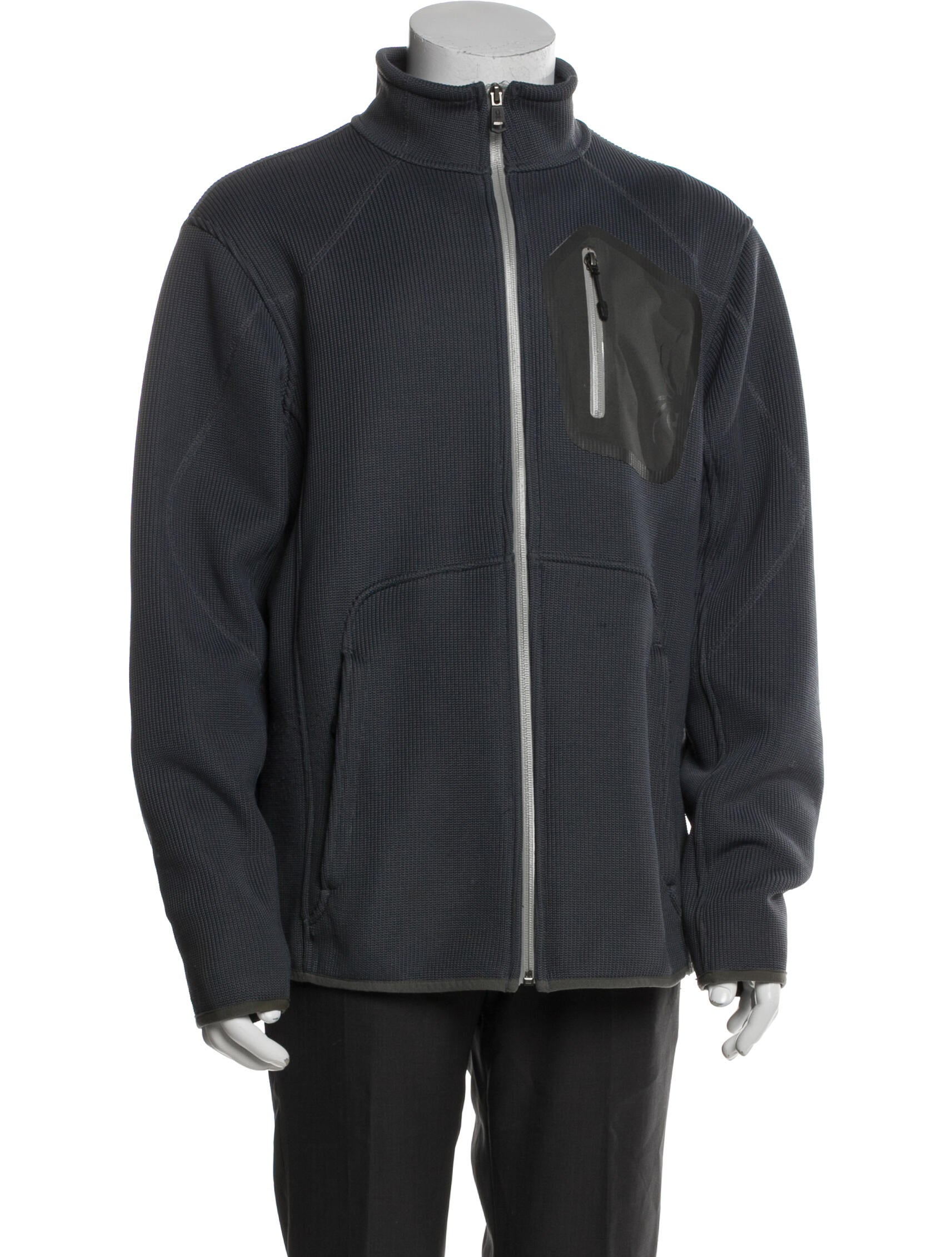 Spyder Striped Windbreaker