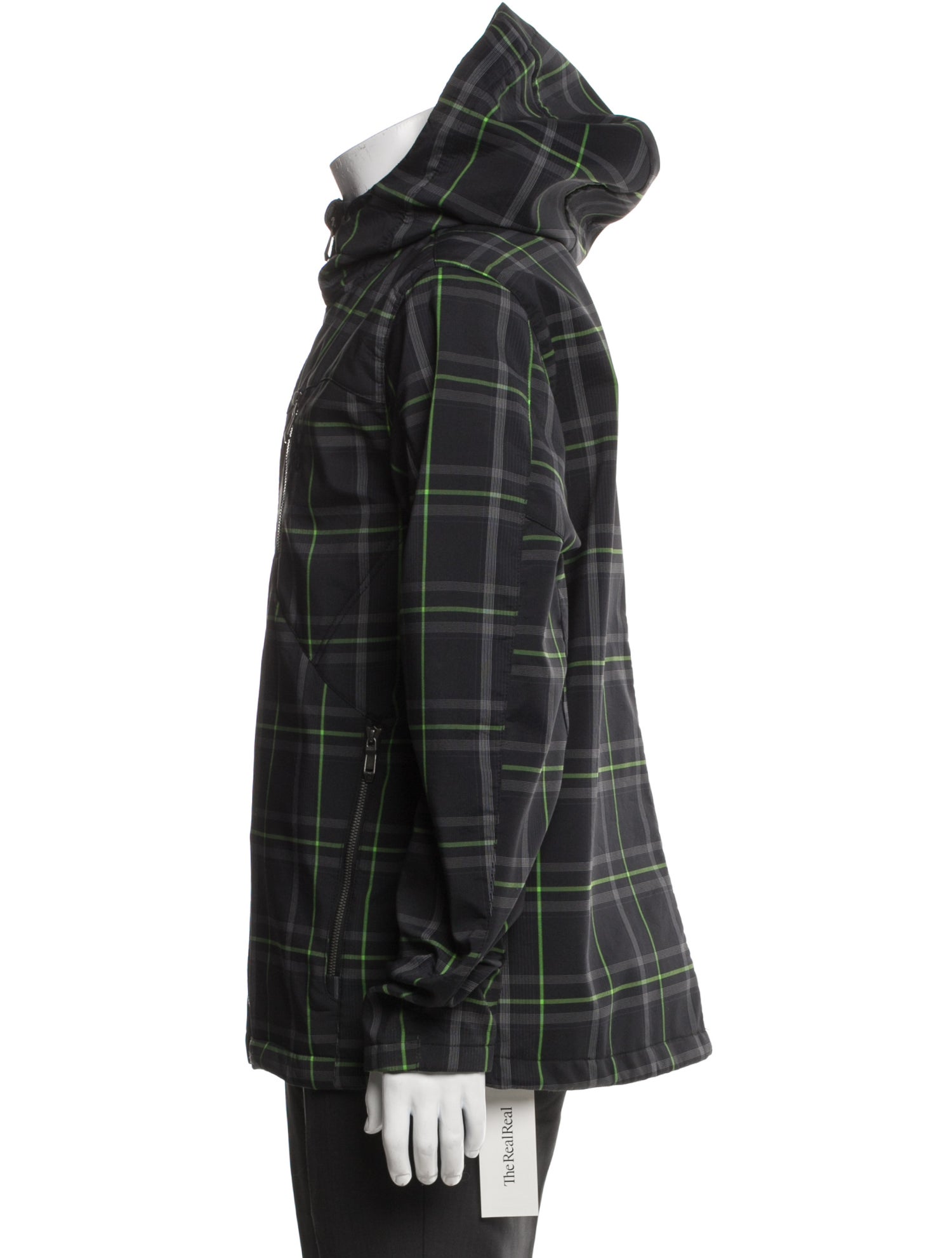 Spyder Plaid Print Parka