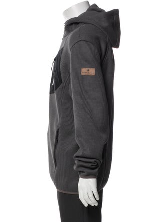 Spyder Colorblock Pattern Mock Neck Hoodie