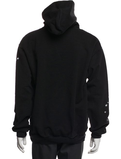 Sp5der Graphic Print Crew Neck Hoodie