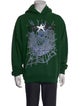 Sp5der Graphic Print Crew Neck Hoodie