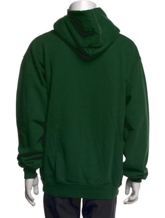 Sp5der Graphic Print Crew Neck Hoodie