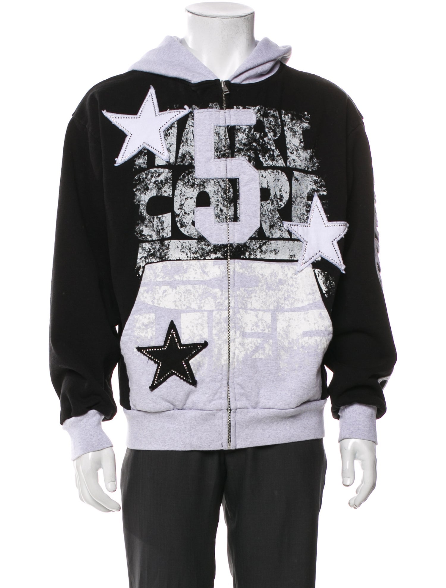 Spyder Graphic Print Crew Neck Hoodie