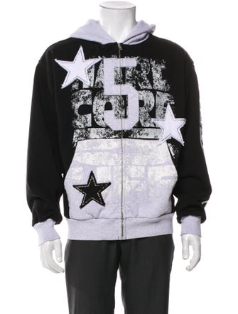 Spyder Graphic Print Crew Neck Hoodie