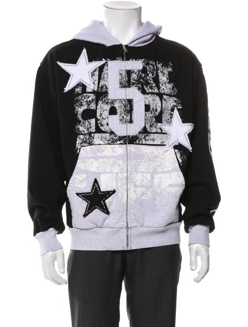 Spyder Graphic Print Crew Neck Hoodie