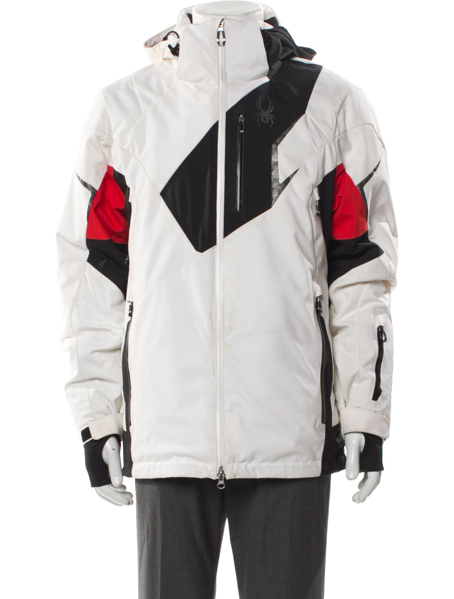 Spyder Colorblock Pattern Windbreaker
