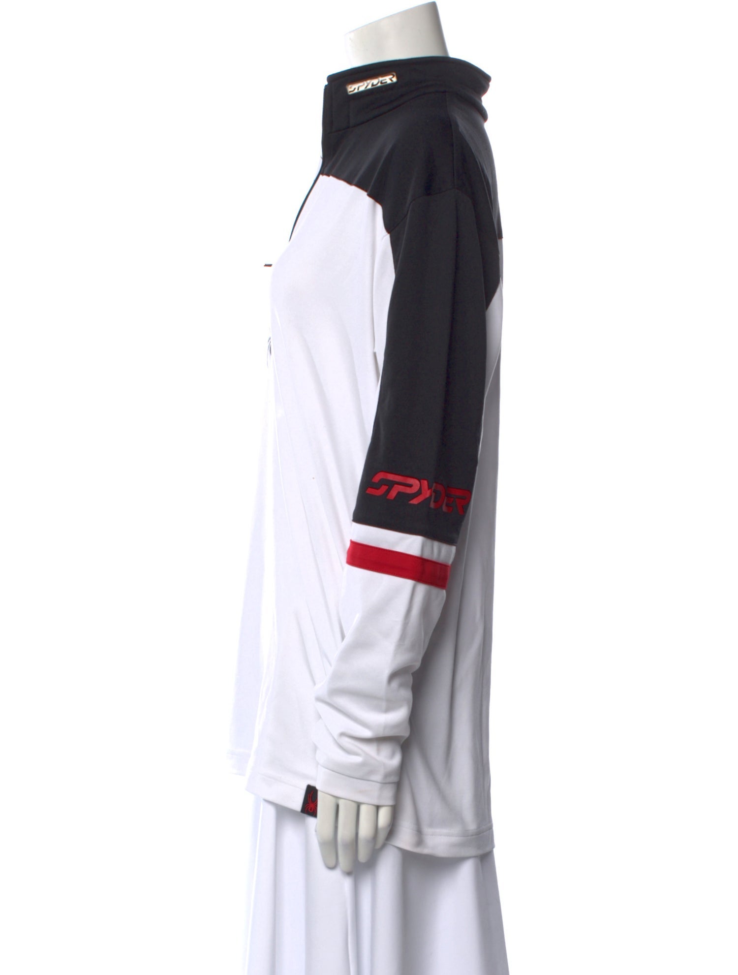 Spyder Graphic Print Mock Neck Sweatshirt