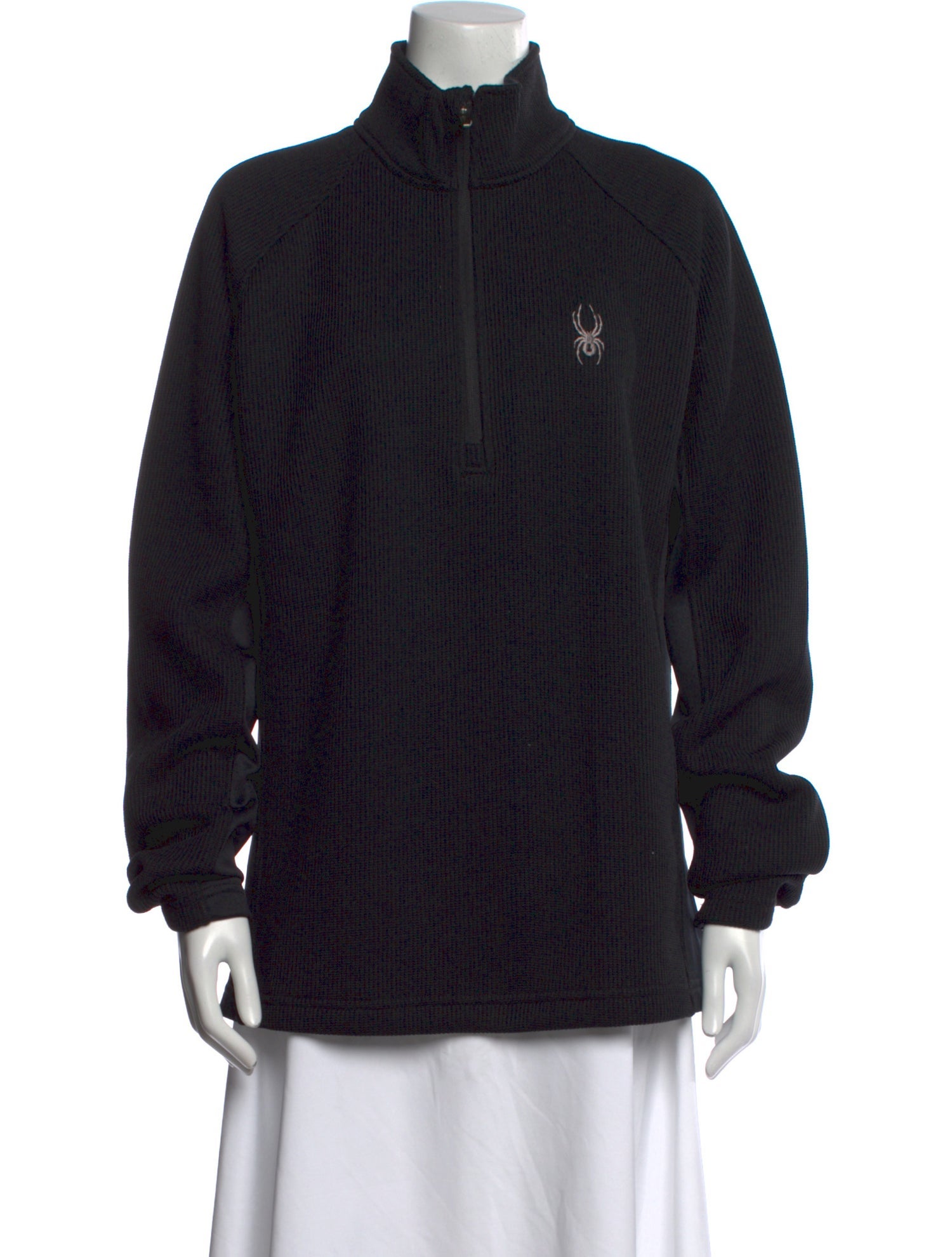 Spyder Mock Neck Long Sleeve Sweatshirt