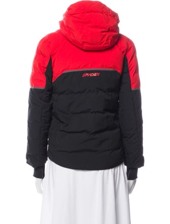 Spyder Colorblock Pattern Utility Jacket