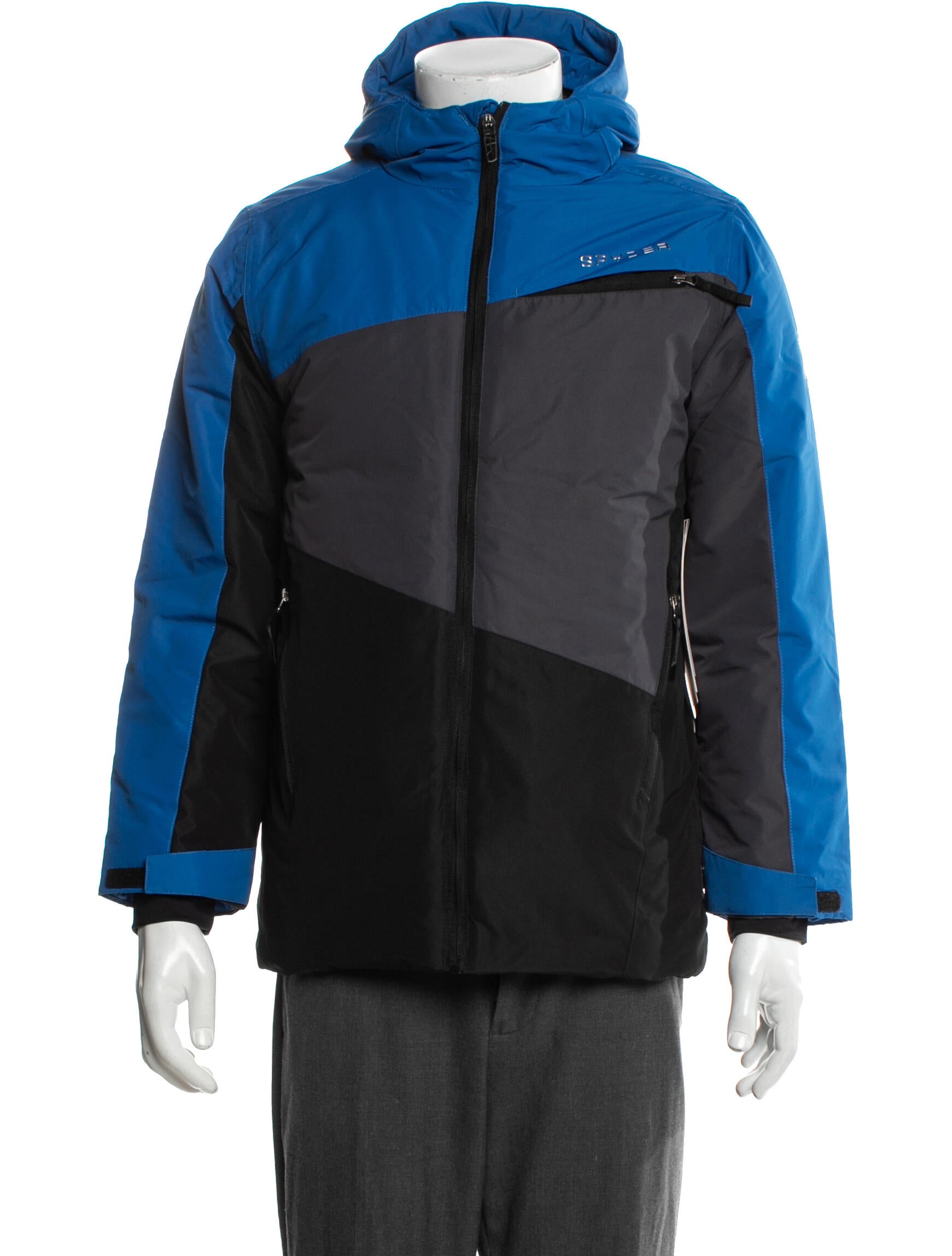 Spyder Colorblock Pattern Windbreaker w/ Tags