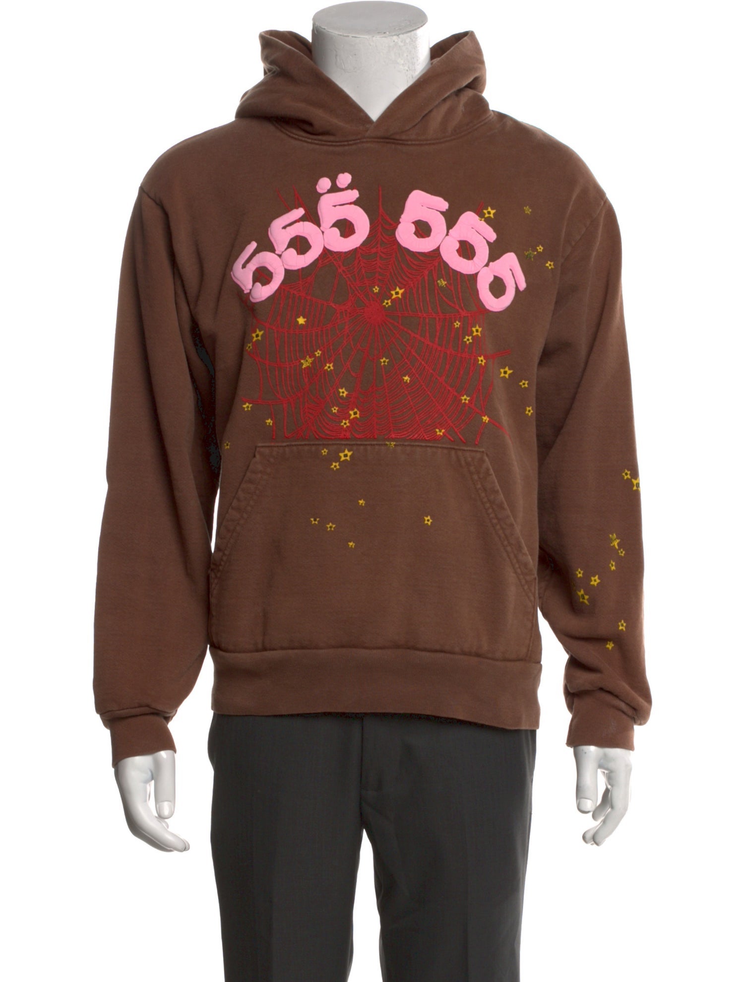 Spyder Graphic Print V-Neck Hoodie