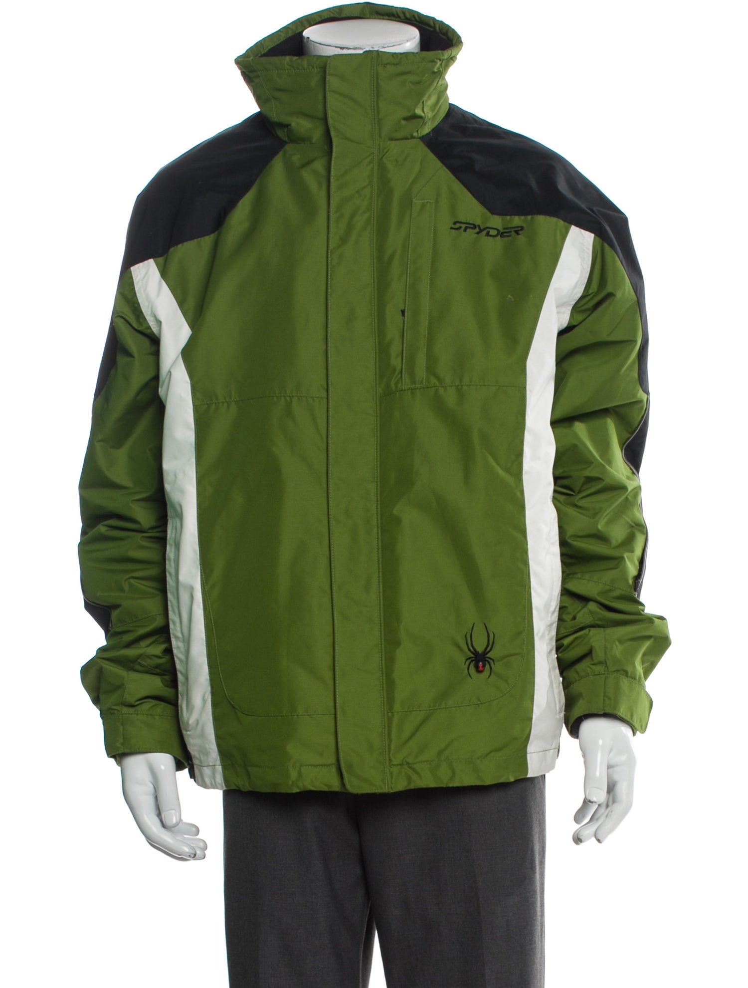 Spyder Colorblock Pattern Windbreaker