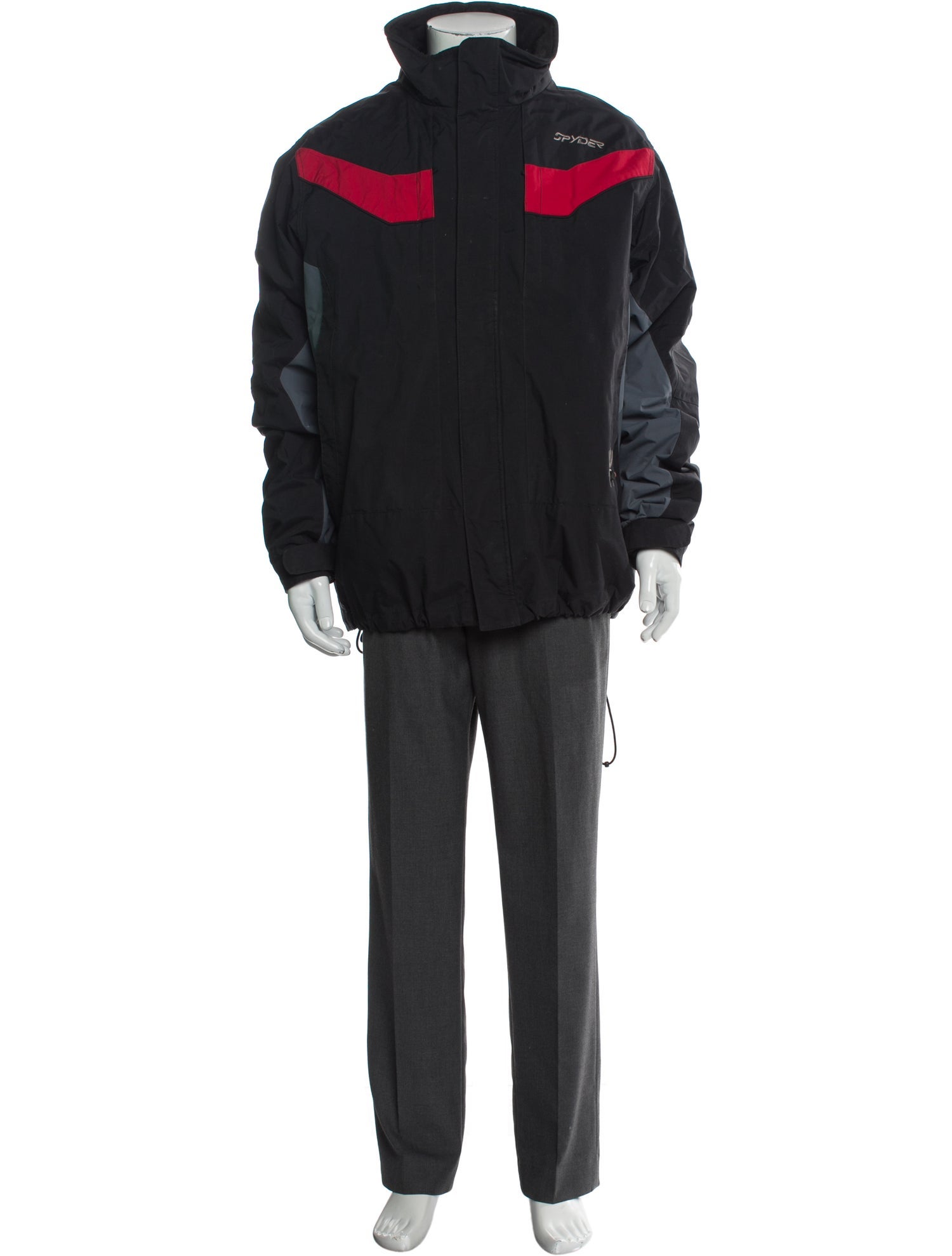 Spyder Colorblock Pattern Parka