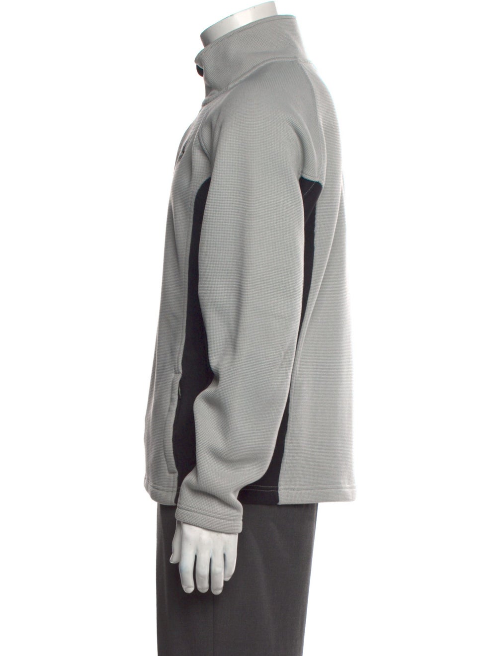 Spyder Colorblock Pattern Mock Neck Pullover - image 2