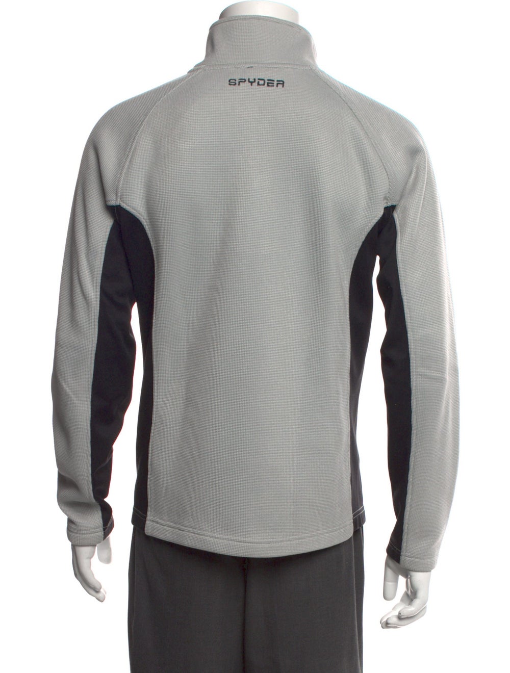 Spyder Colorblock Pattern Mock Neck Pullover - image 3