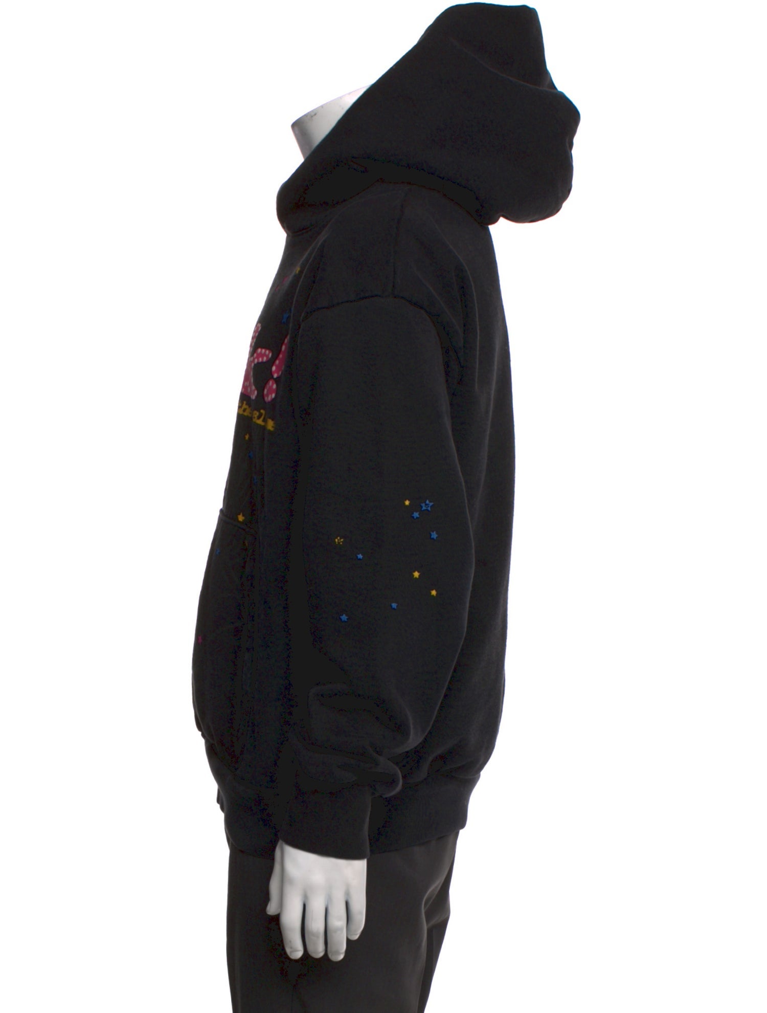 Spider Worldwide x Young Thug Graphic Print Crew Neck Hoodie