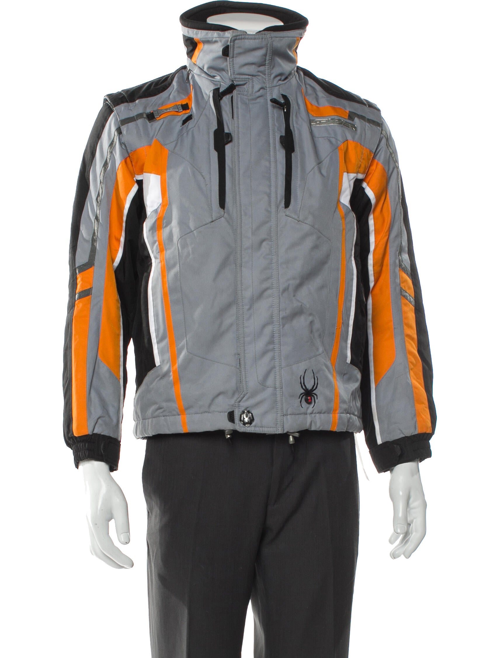 Spyder Striped Windbreaker