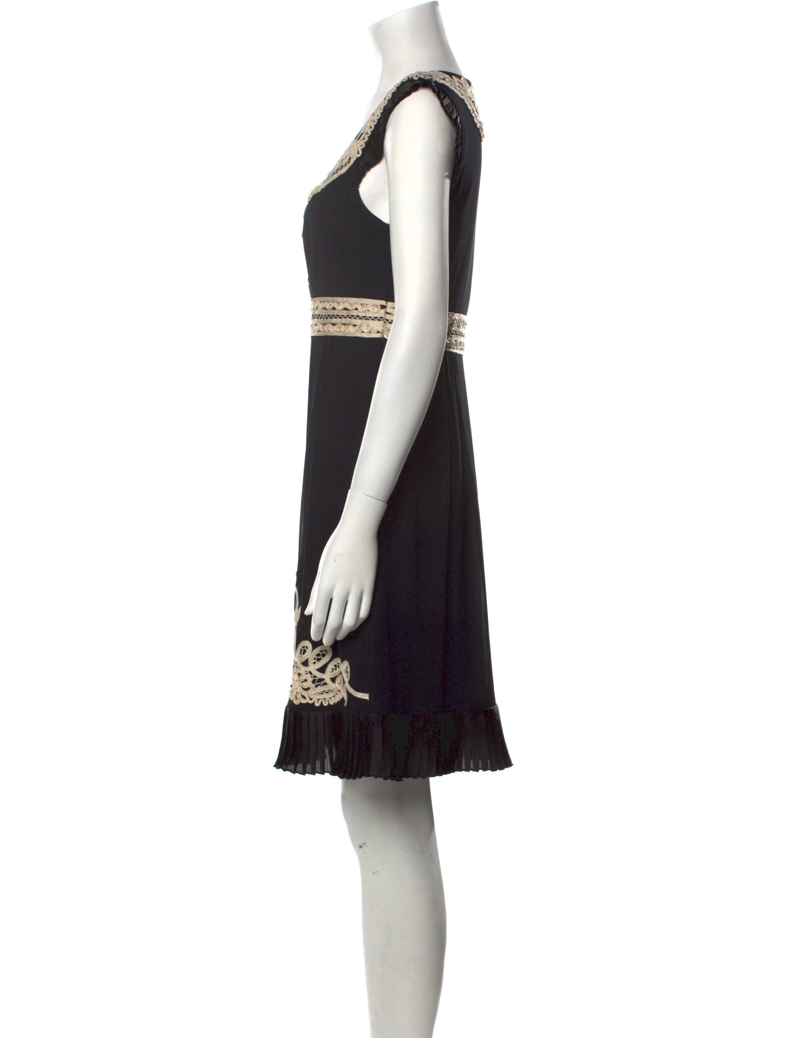 Sue Wong Printed Mini Dress