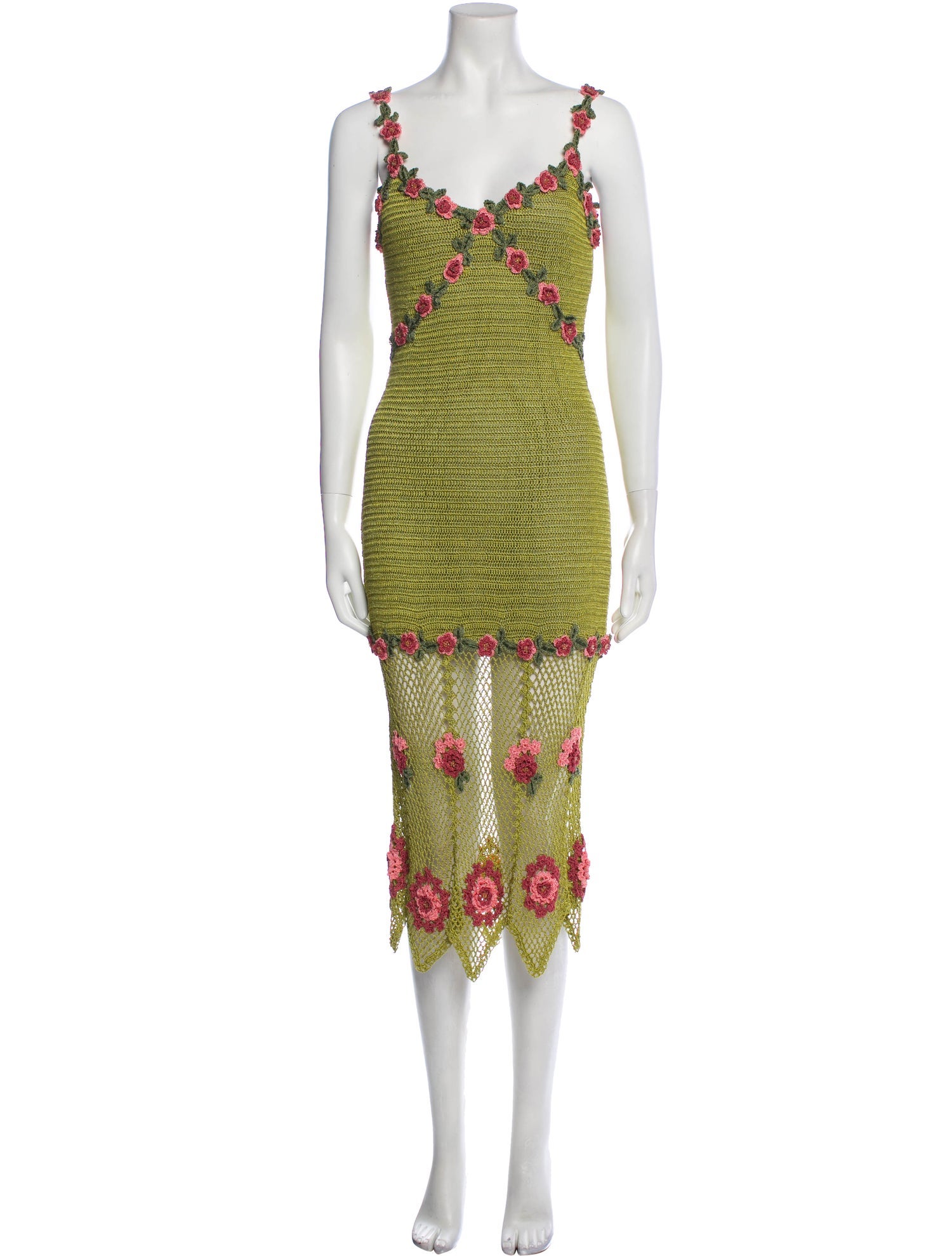 Sue Wong Silk Long Dress - Green Dresses, Clothing - WSQ23194 | The RealReal