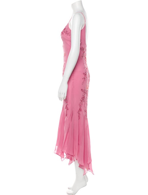 Sue Wong Silk Long Dress