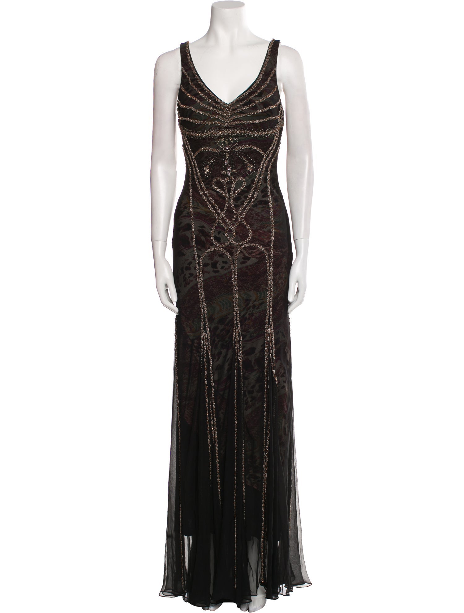 Sue Wong Vintage Long Dress