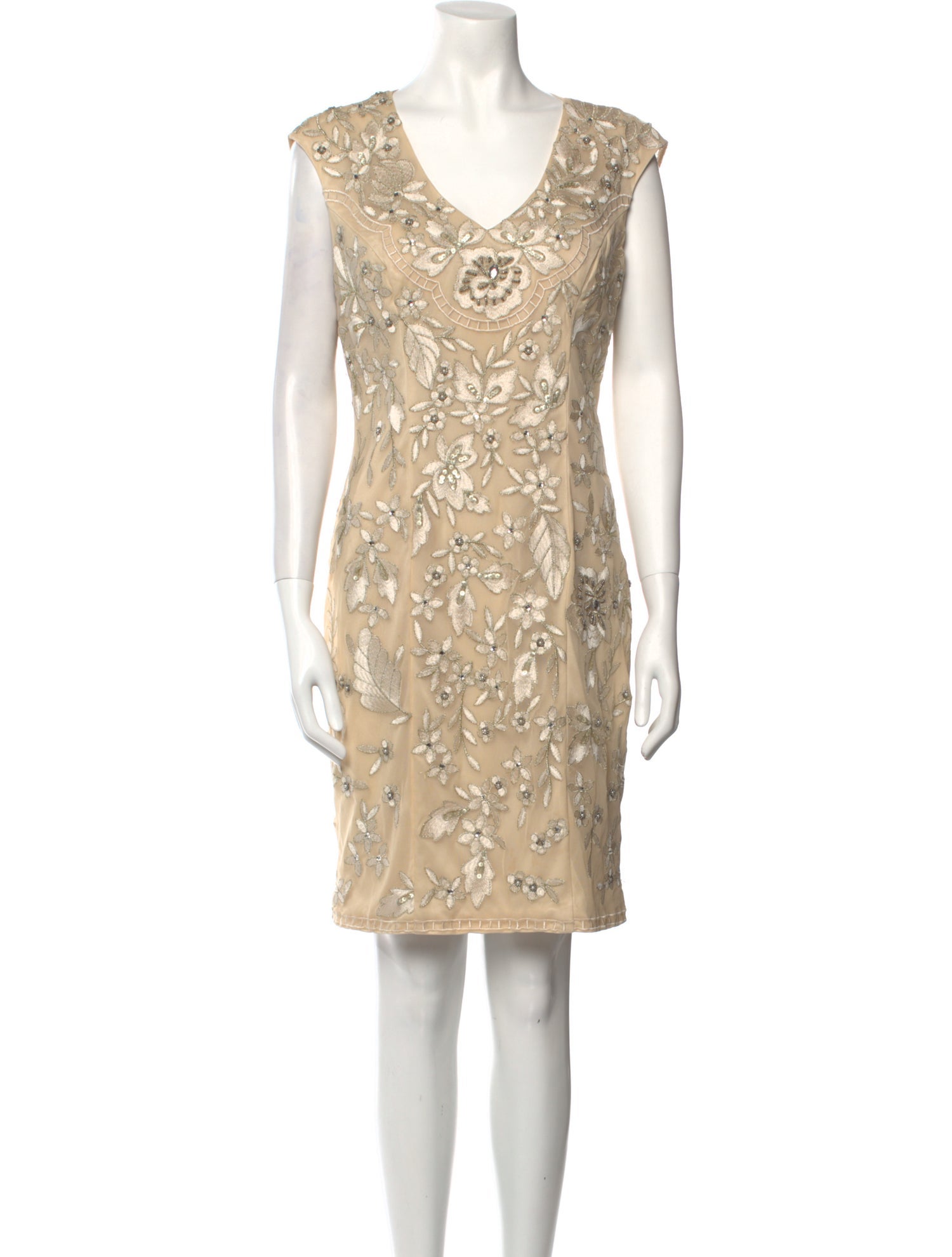 Sue Wong Nylon Mini Dress