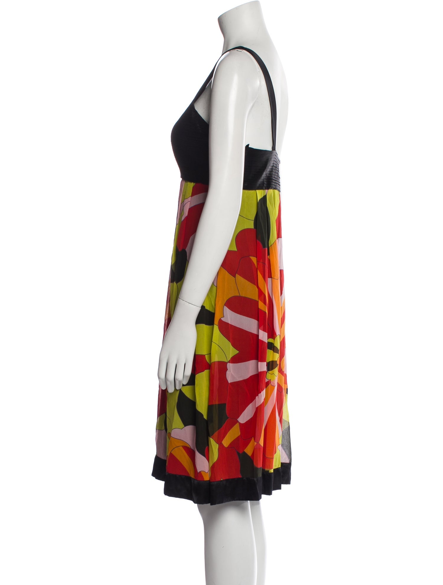 Sue Wong Silk Knee-Length Dress