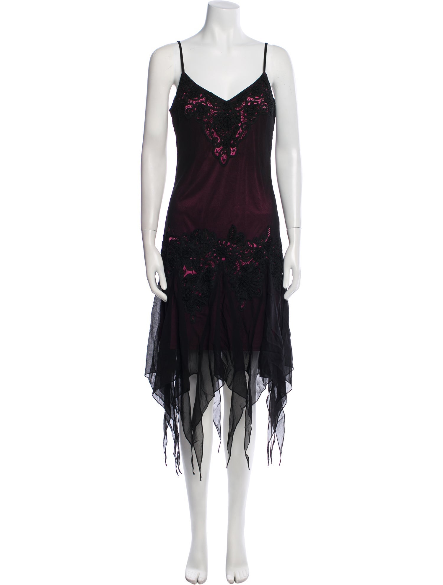 Sue Wong Silk Long Dress