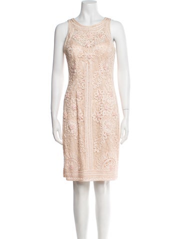 Sue Wong Dresses Scoop Neck Mini Dress M